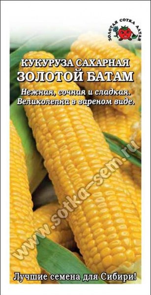 Кукуруза Золотой батам ЗСА 5г - купить в Тамбове