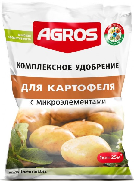 Удобрение для картофеля Агрос 2,5кг - купить в Тамбове